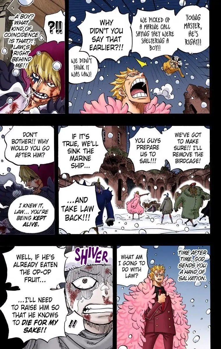 One Piece (Official Colored) Chapter 767 page 11 - 