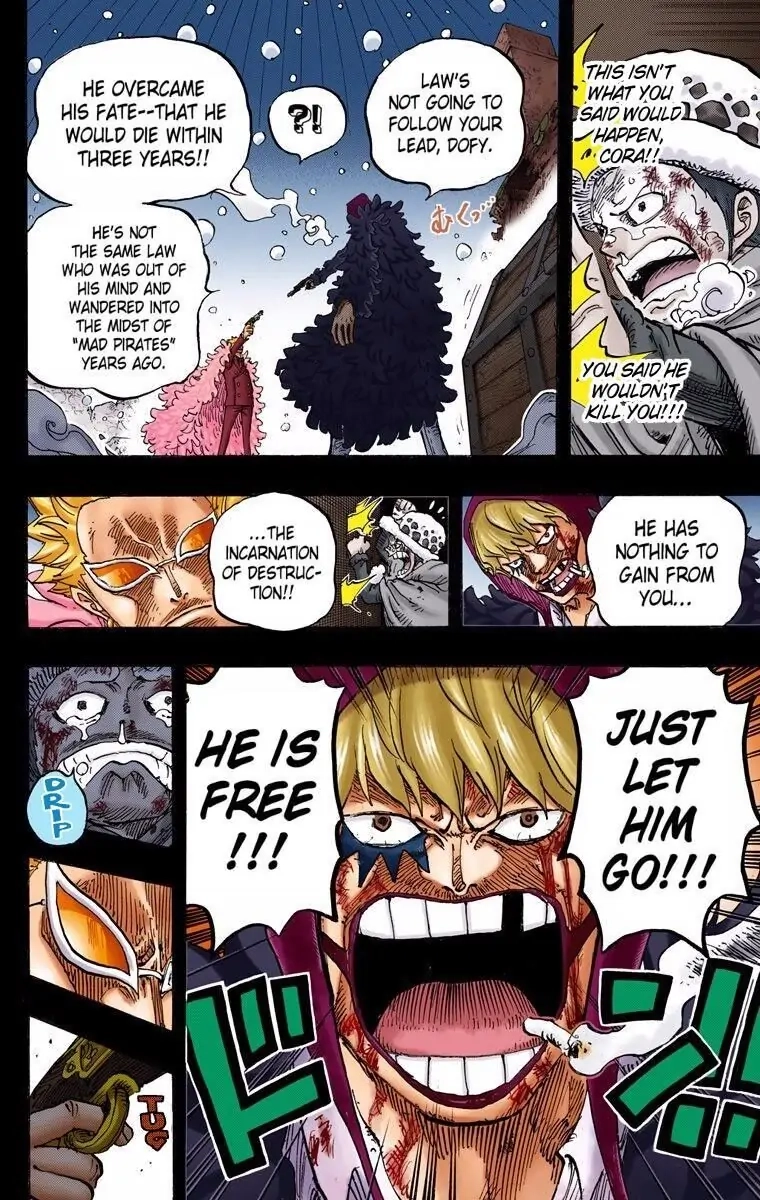 One Piece (Official Colored) Chapter 767 page 14 - 
