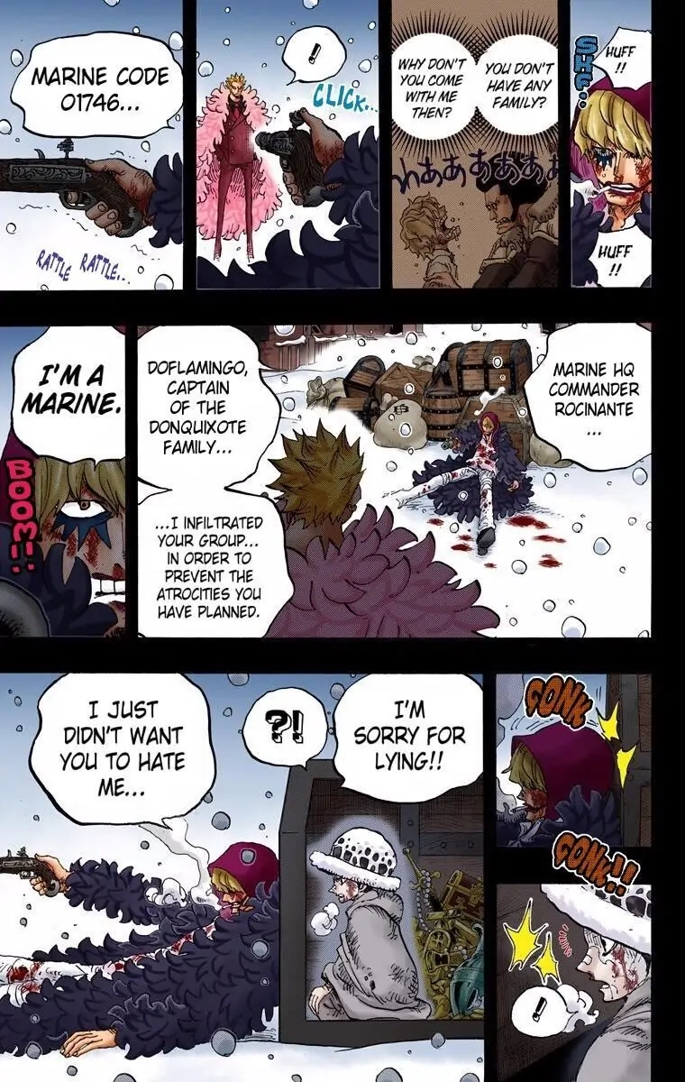 One Piece (Official Colored) Chapter 767 page 9 - 