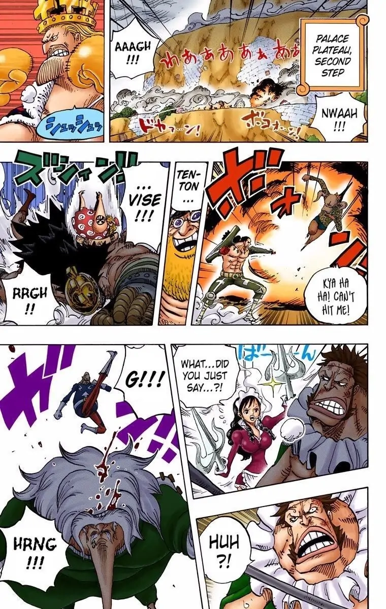 One Piece (Official Colored) Chapter 768 page 11 - 