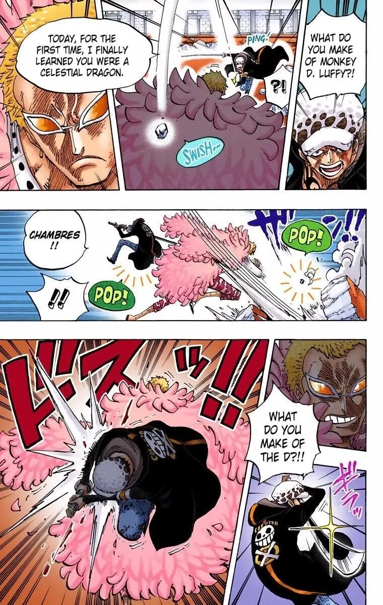 One Piece (Official Colored) Chapter 768 page 3 - 