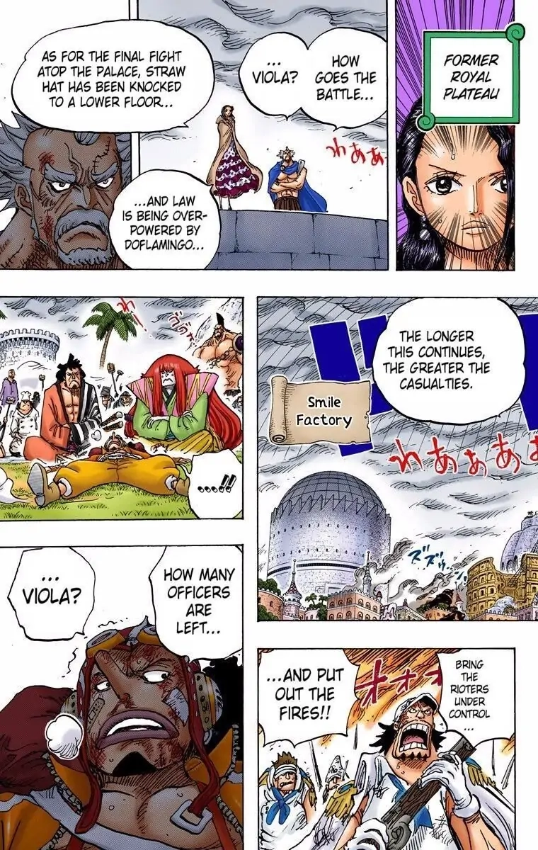 One Piece (Official Colored) Chapter 768 page 7 - 