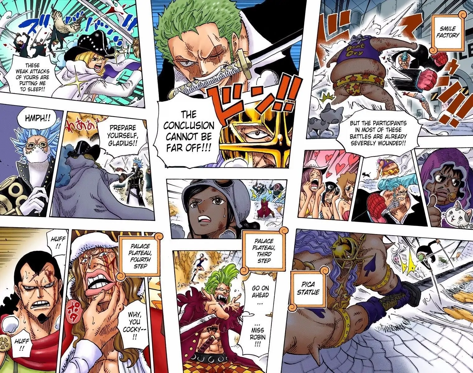 One Piece (Official Colored) Chapter 768 page 9 - 