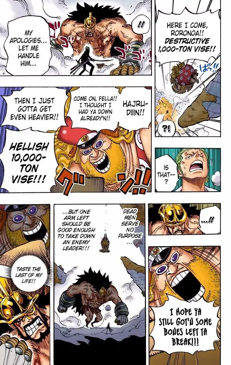 One Piece (Official Colored) Chapter 770 page 11 - 