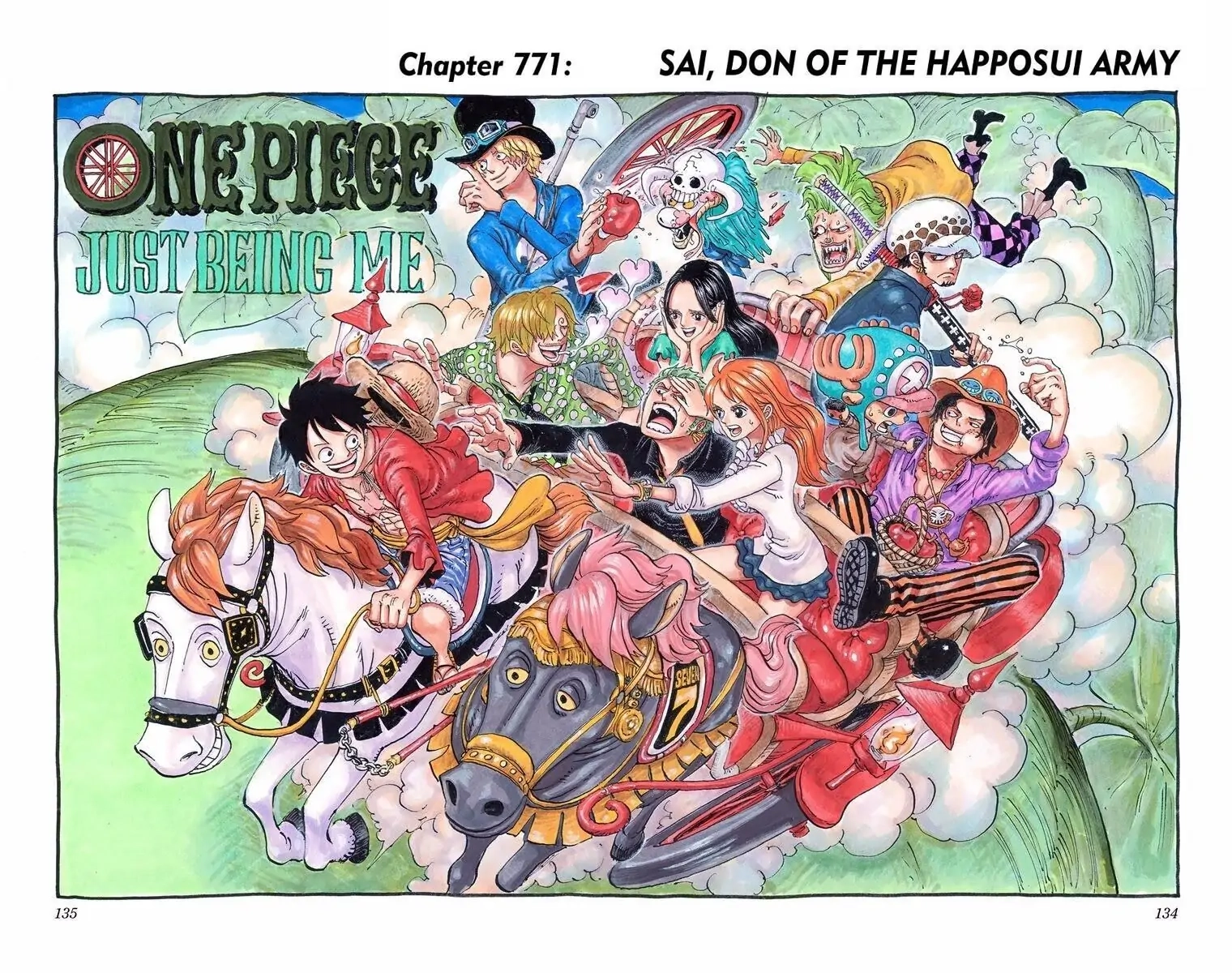 One Piece (Official Colored) Chapter 771 page 1 - 