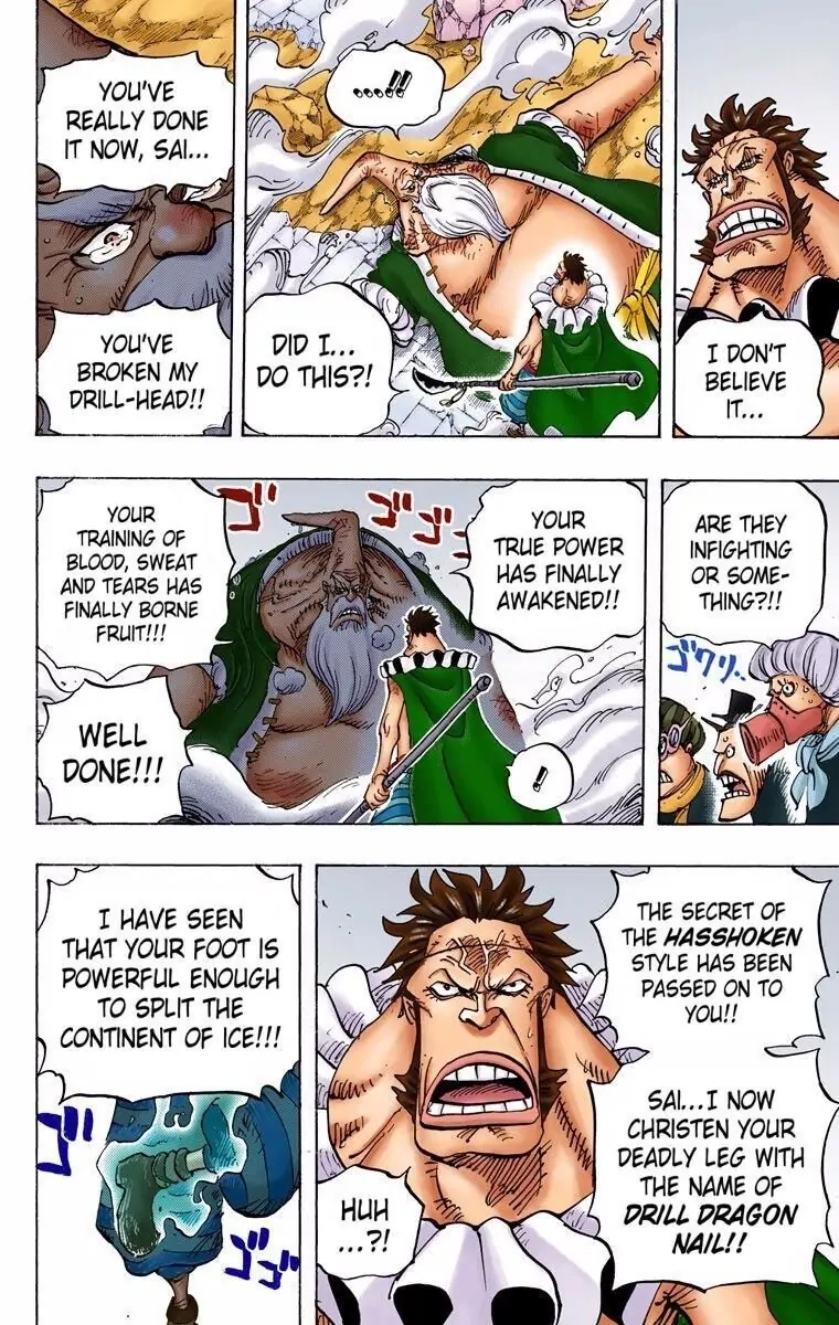 One Piece (Official Colored) Chapter 771 page 14 - 
