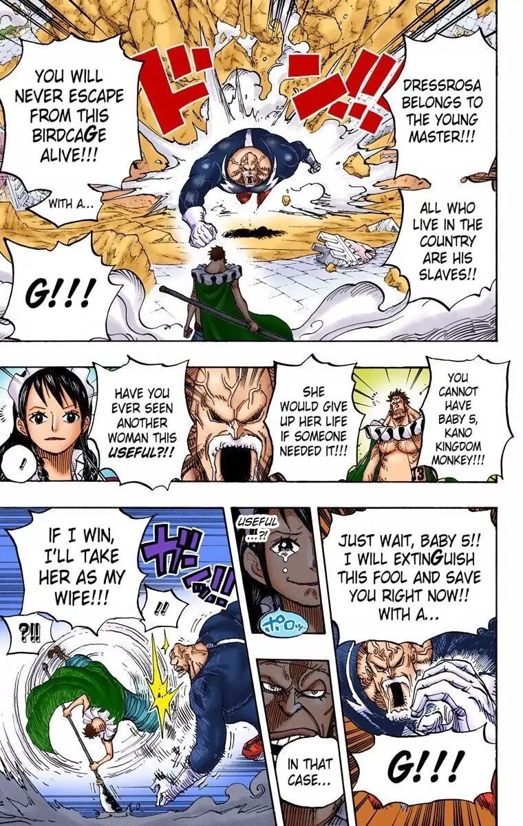 One Piece (Official Colored) Chapter 771 page 17 - 