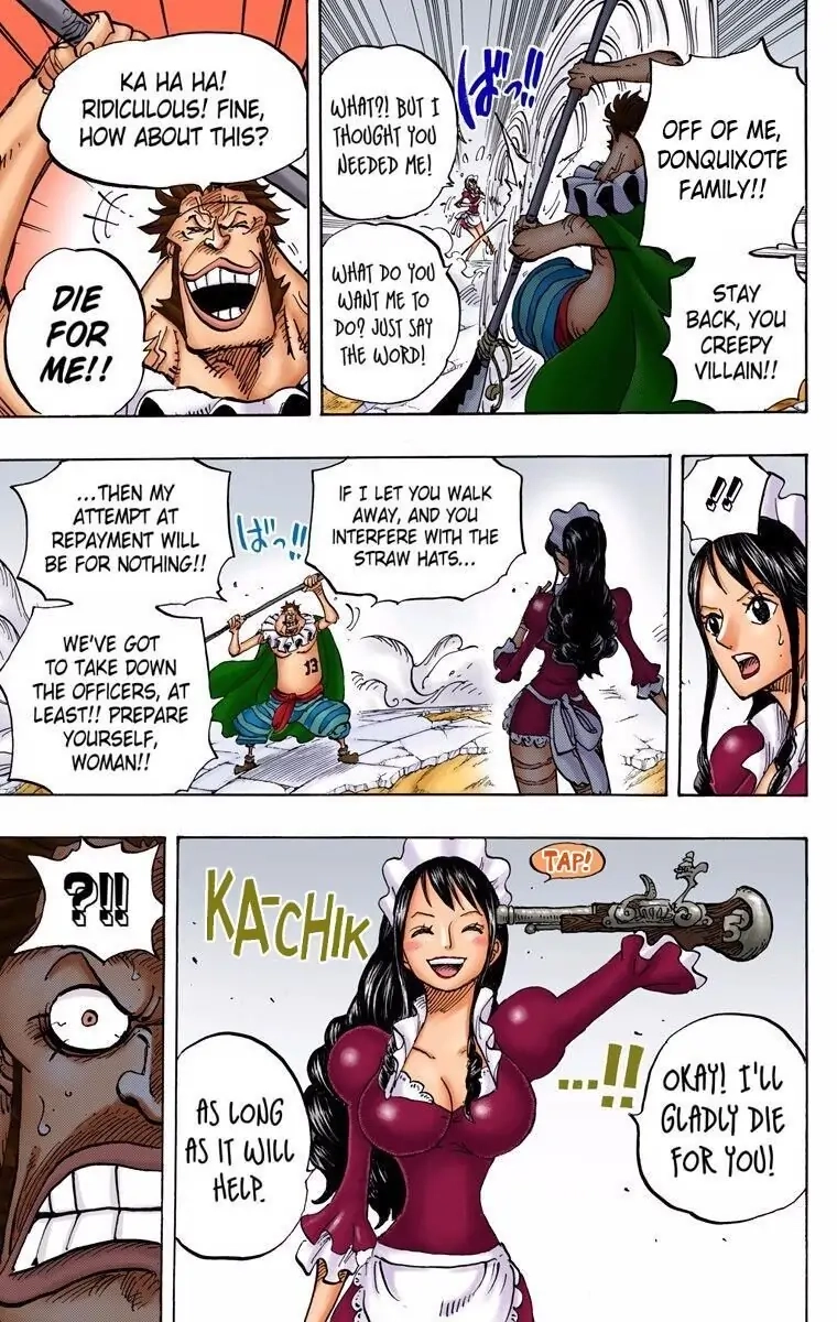 One Piece (Official Colored) Chapter 771 page 9 - 