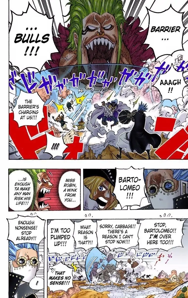 One Piece (Official Colored) Chapter 772 page 11 - 