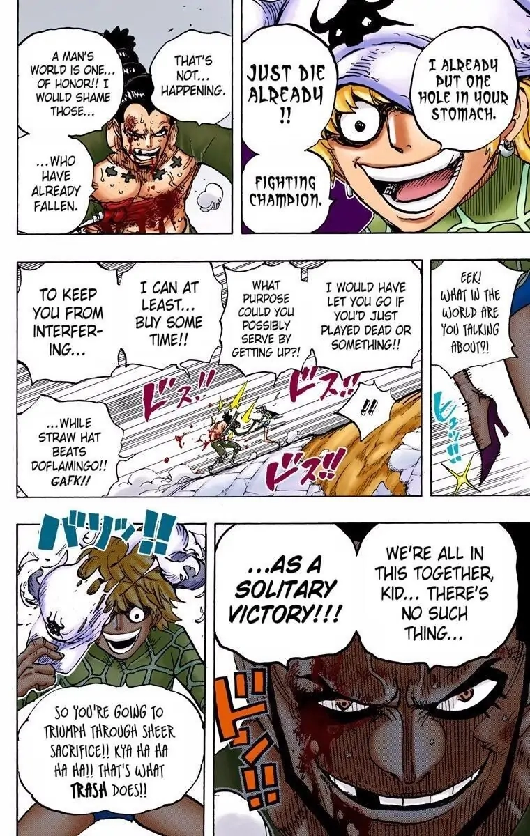 One Piece (Official Colored) Chapter 772 page 13 - 