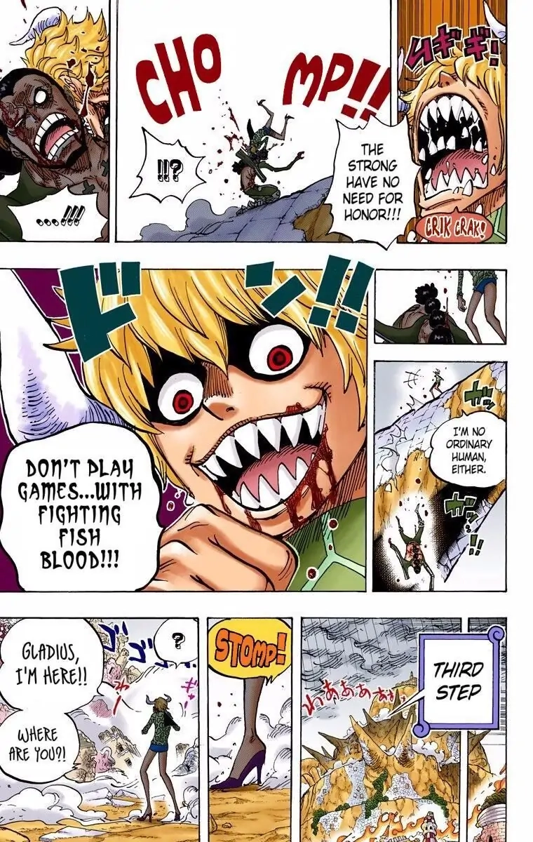 One Piece (Official Colored) Chapter 772 page 14 - 