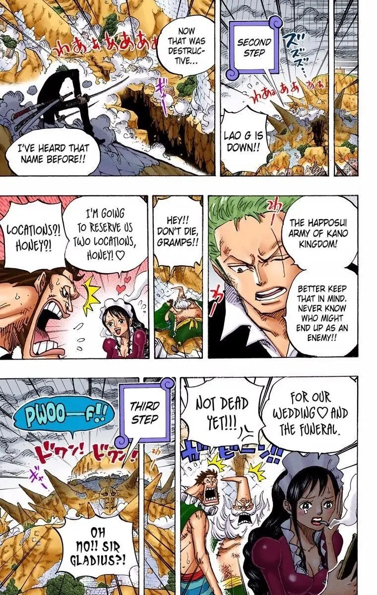 One Piece (Official Colored) Chapter 772 page 5 - 