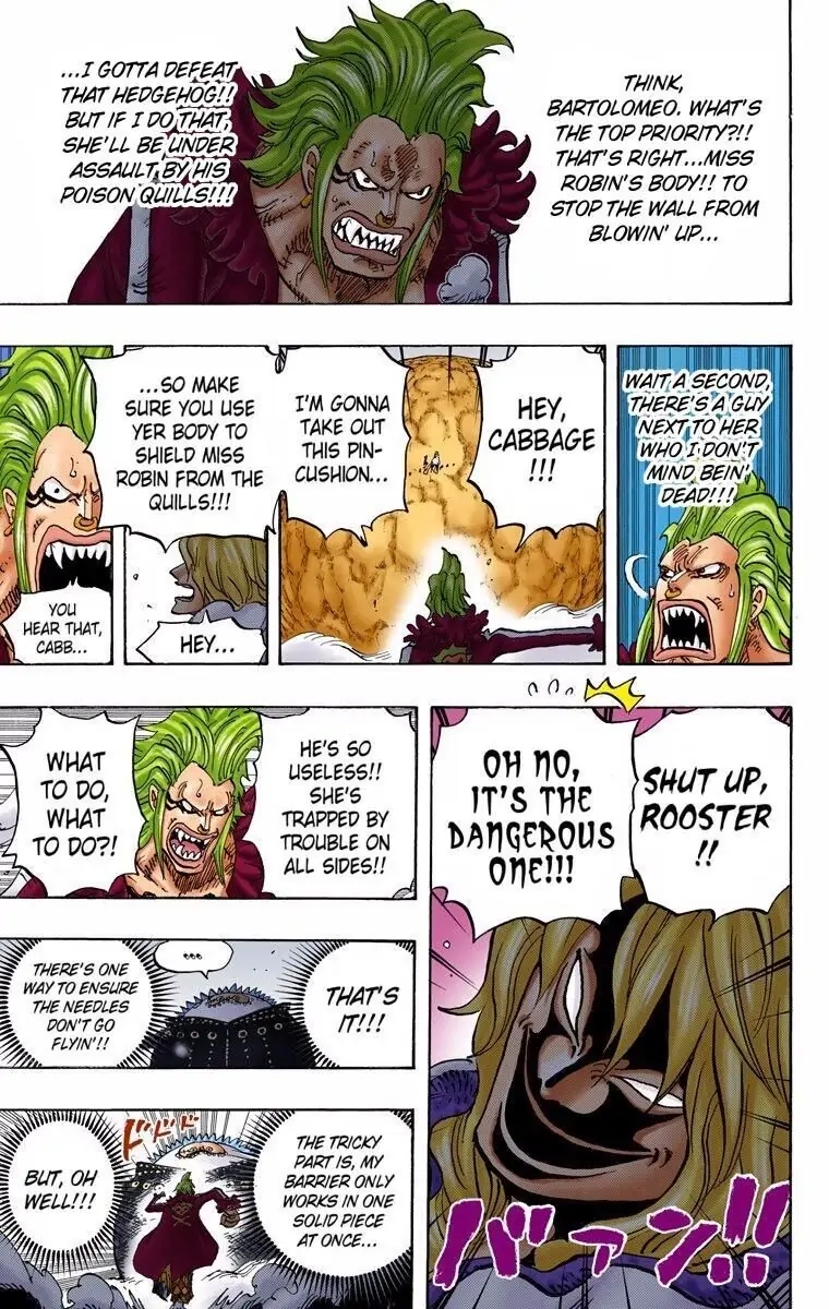 One Piece (Official Colored) Chapter 773 page 11 - 