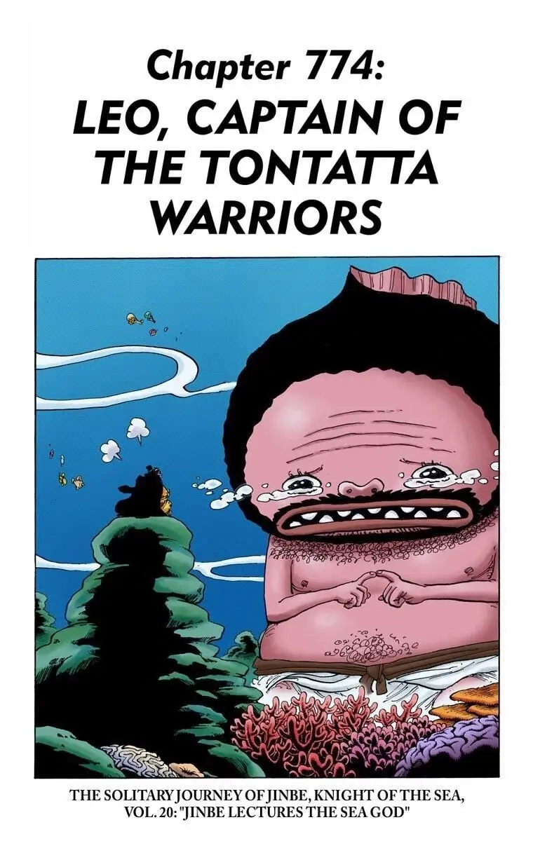 One Piece (Official Colored) Chapter 774 page 1 - 