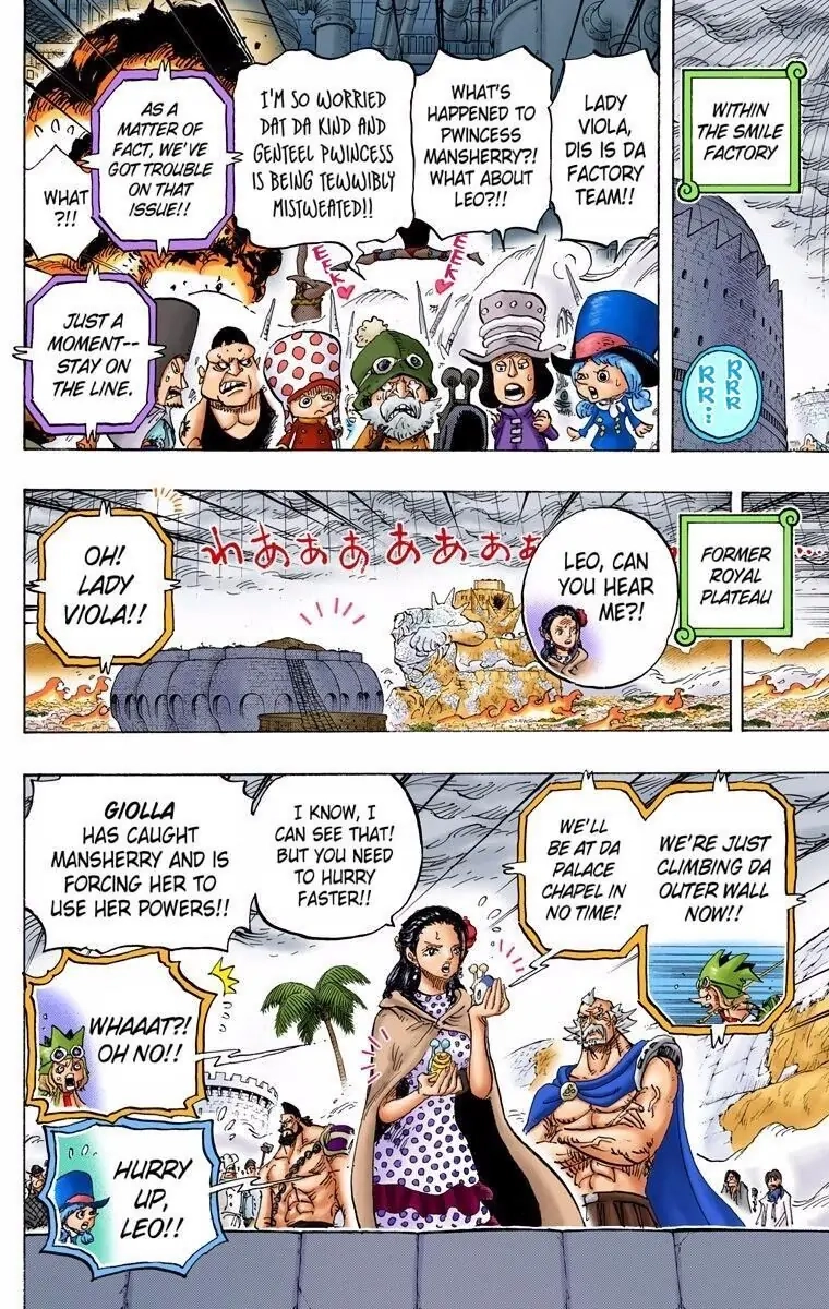 One Piece (Official Colored) Chapter 774 page 3 - 