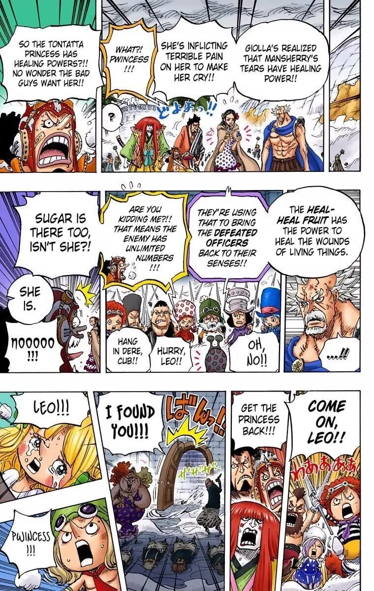 One Piece (Official Colored) Chapter 774 page 10 - 