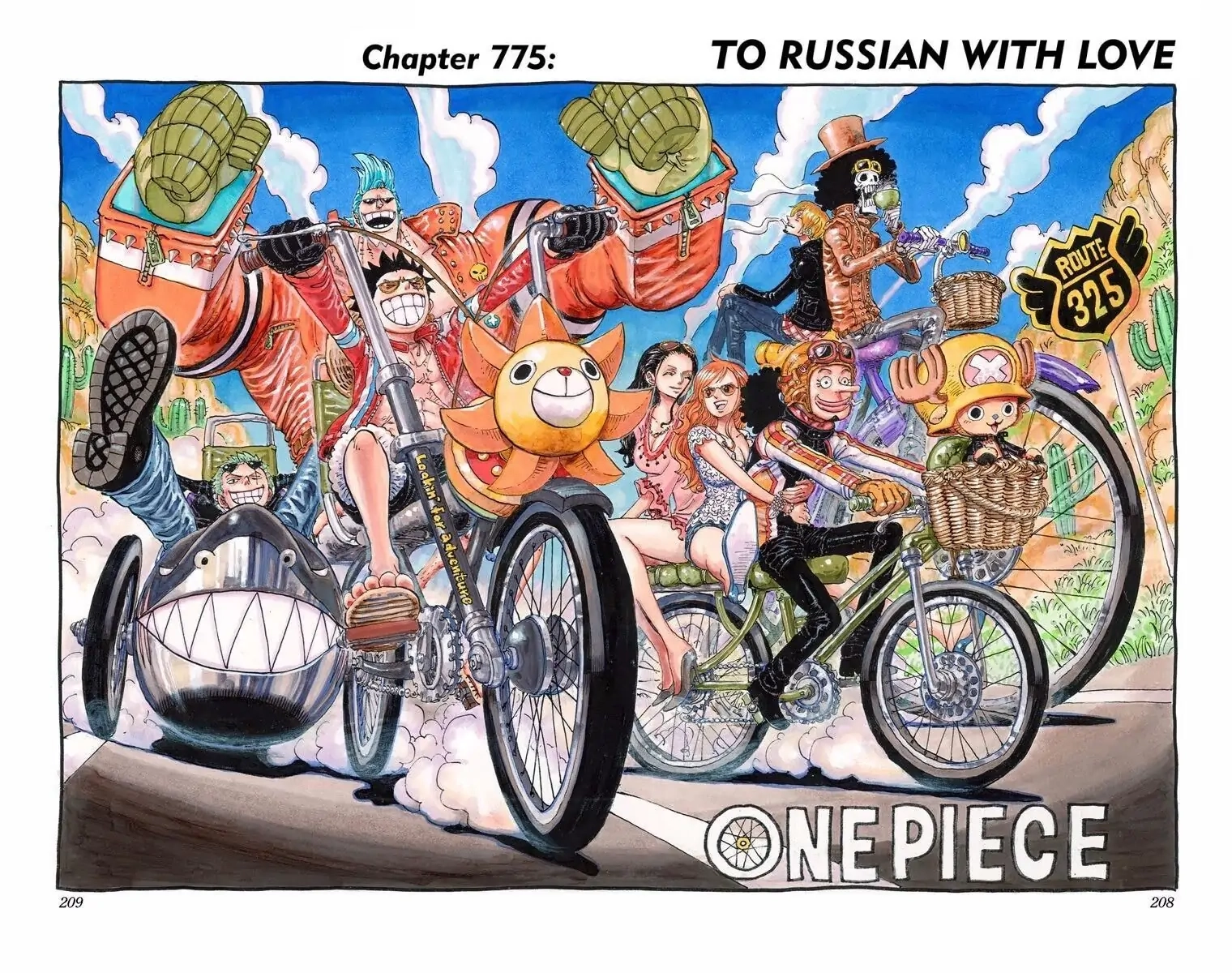 One Piece (Official Colored) Chapter 775 page 1 - 
