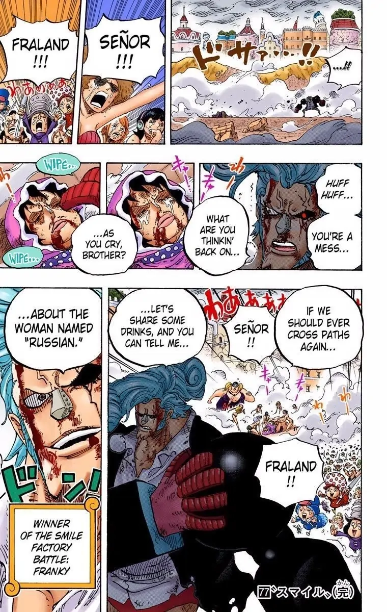One Piece (Official Colored) Chapter 775 page 18 - 