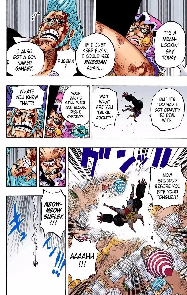 One Piece (Official Colored) Chapter 775 page 10 - 