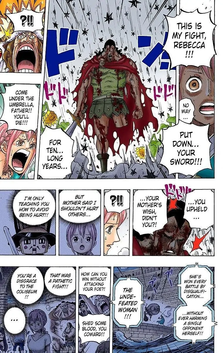 One Piece (Official Colored) Chapter 776 page 18 - 