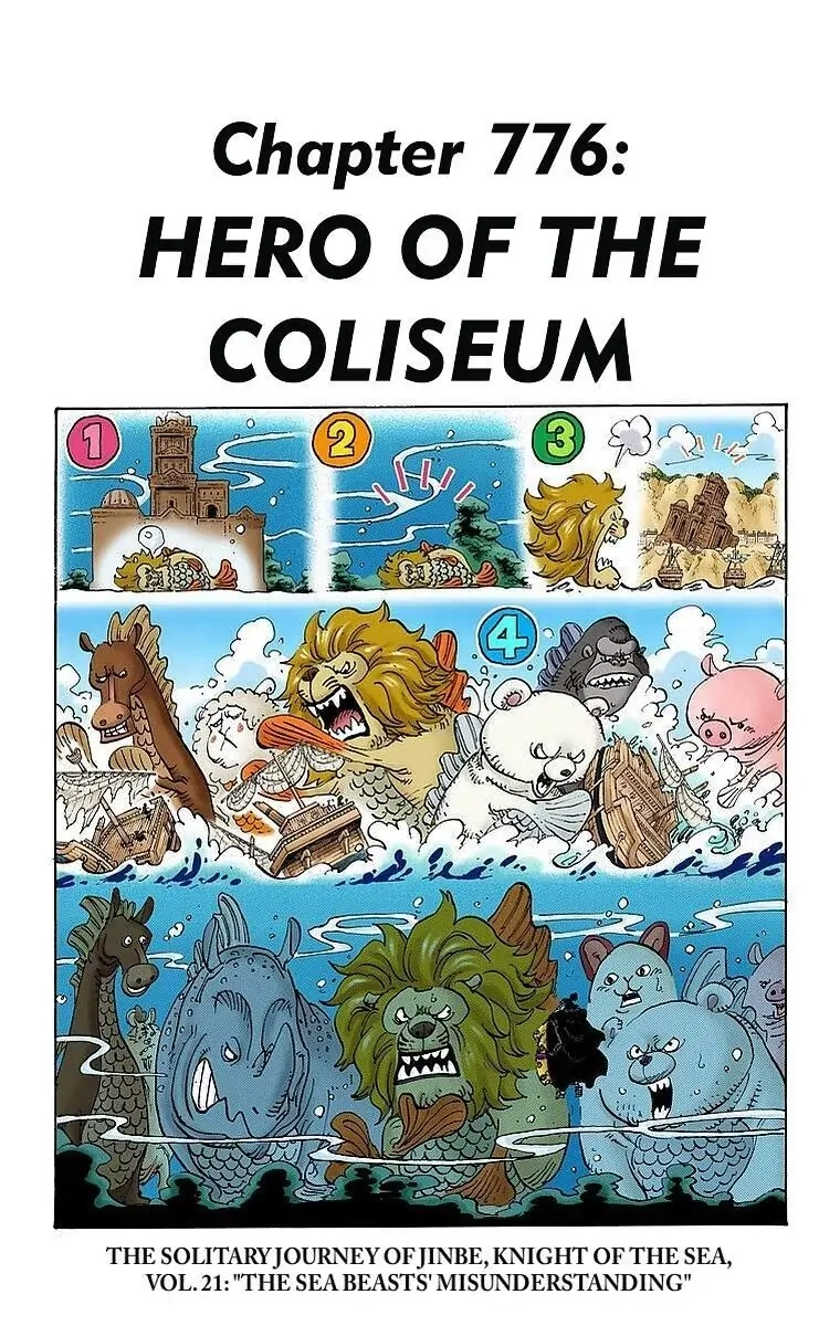 One Piece (Official Colored) Chapter 776 page 7 - 