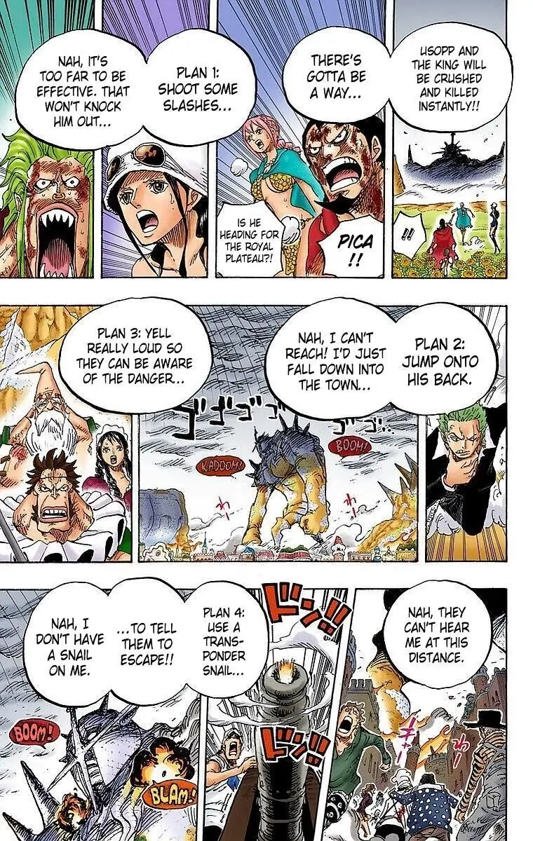One Piece (Official Colored) Chapter 777 page 17 - 