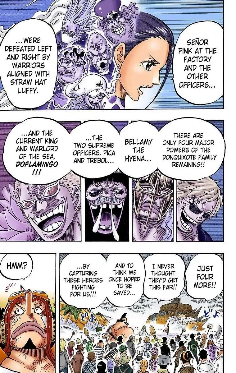 One Piece (Official Colored) Chapter 777 page 7 - 
