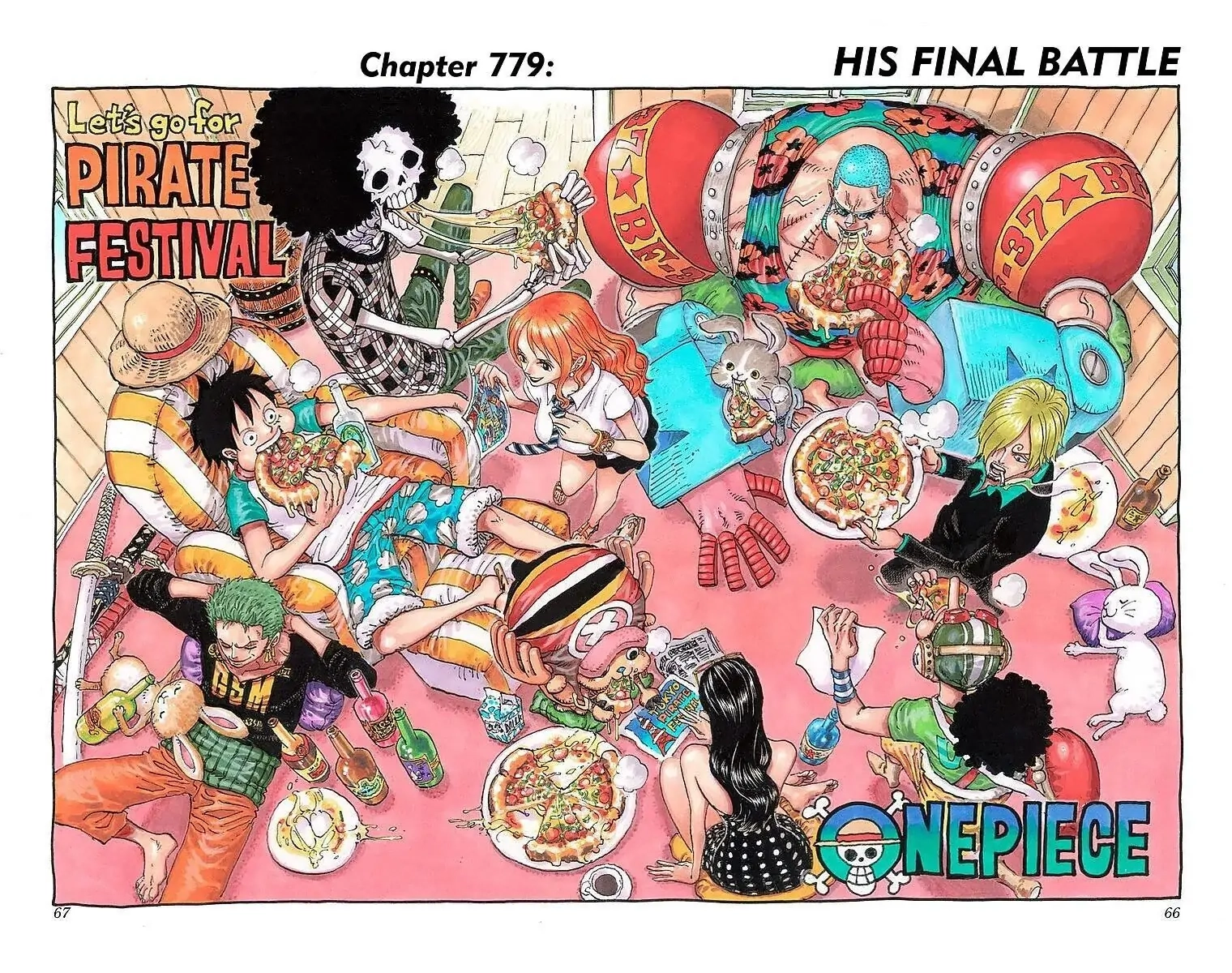 One Piece (Official Colored) Chapter 779 page 1 - 