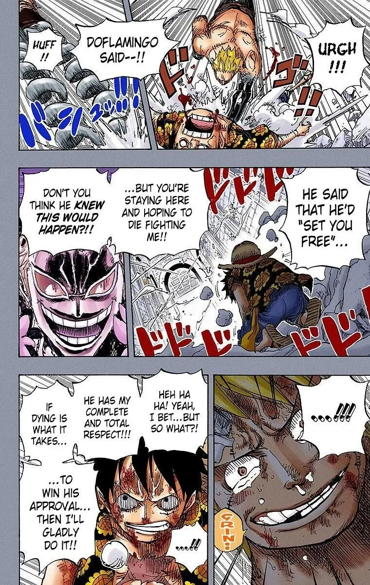 One Piece (Official Colored) Chapter 779 page 14 - 