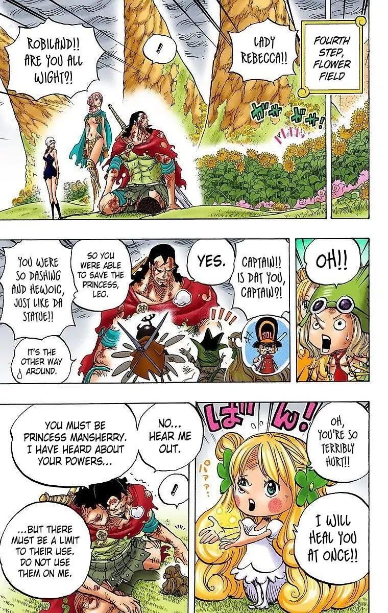 One Piece (Official Colored) Chapter 779 page 7 - 
