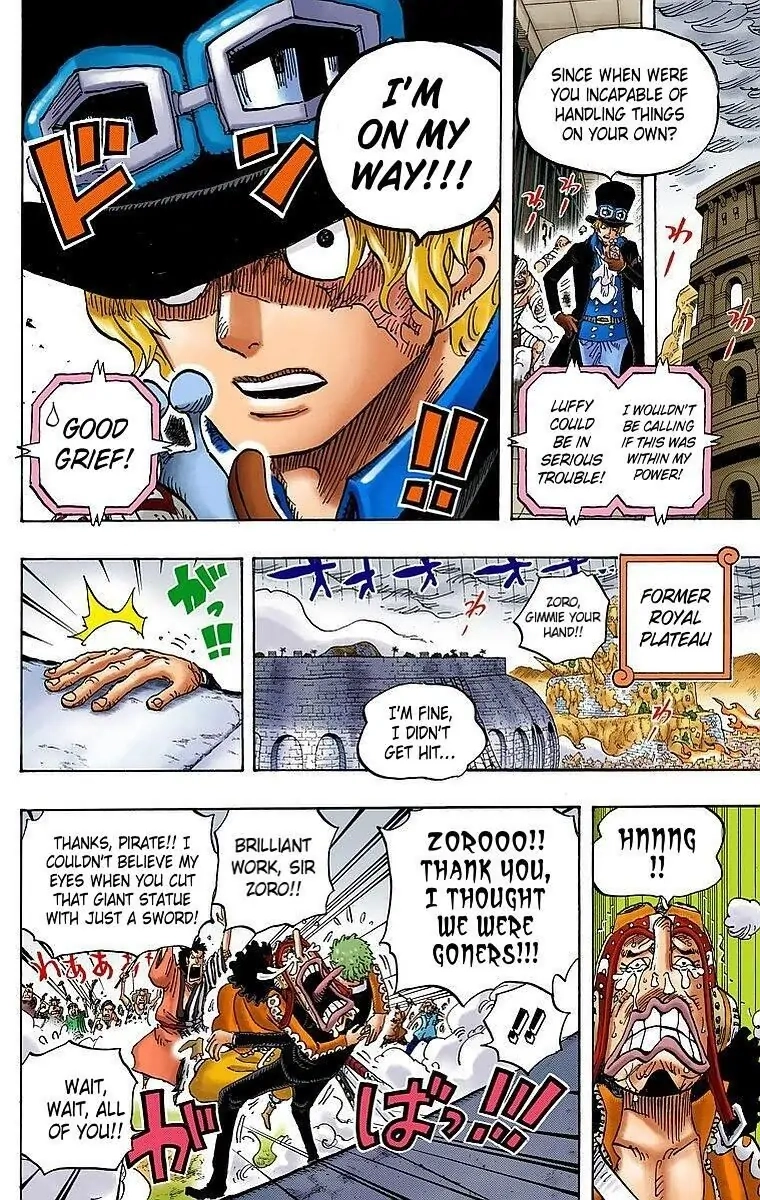 One Piece (Official Colored) Chapter 779 page 10 - 