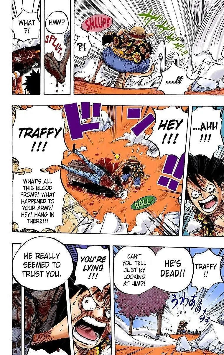 One Piece (Official Colored) Chapter 780 page 14 - 