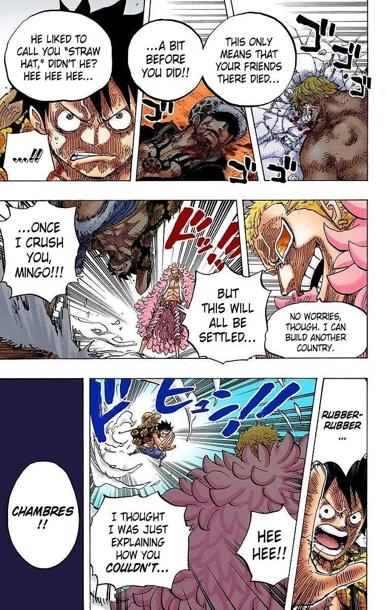 One Piece (Official Colored) Chapter 781 page 6 - 