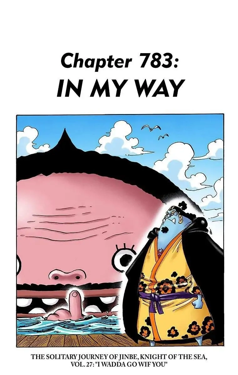 One Piece (Official Colored) Chapter 783 page 1 - 
