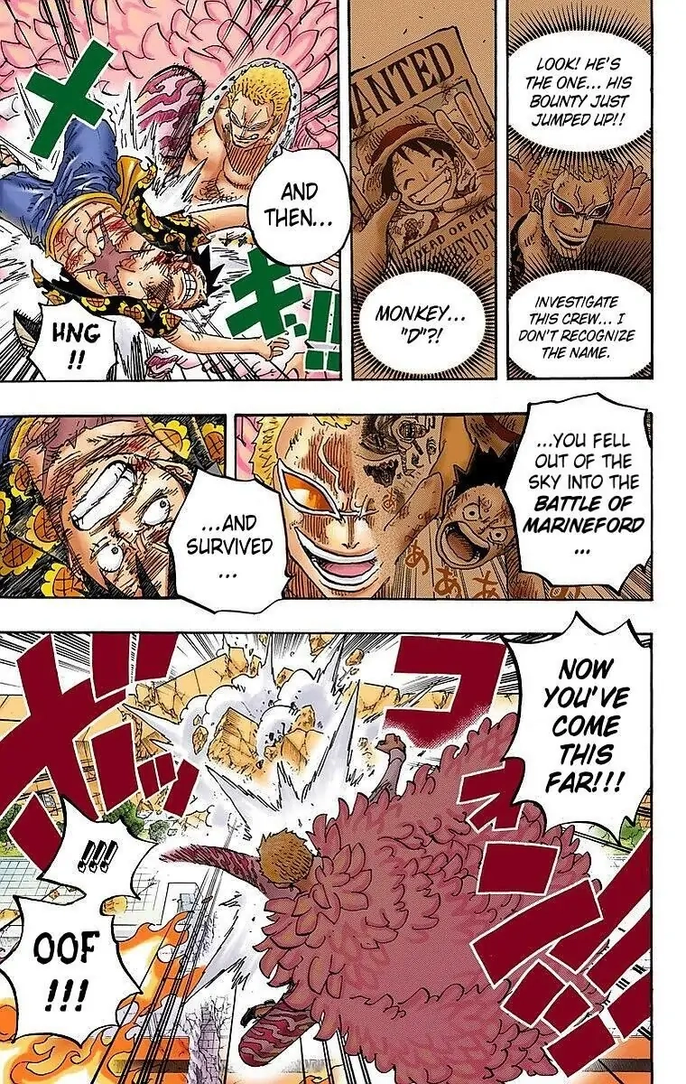 One Piece (Official Colored) Chapter 783 page 11 - 