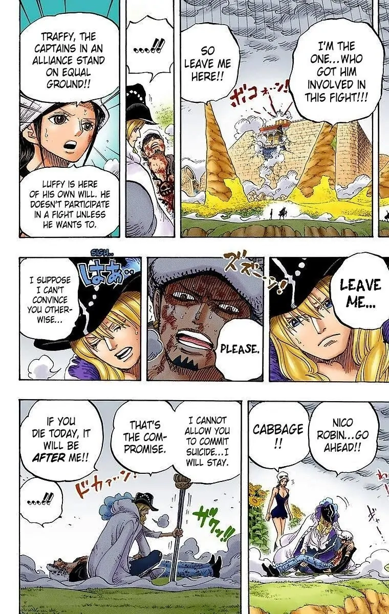 One Piece (Official Colored) Chapter 783 page 14 - 