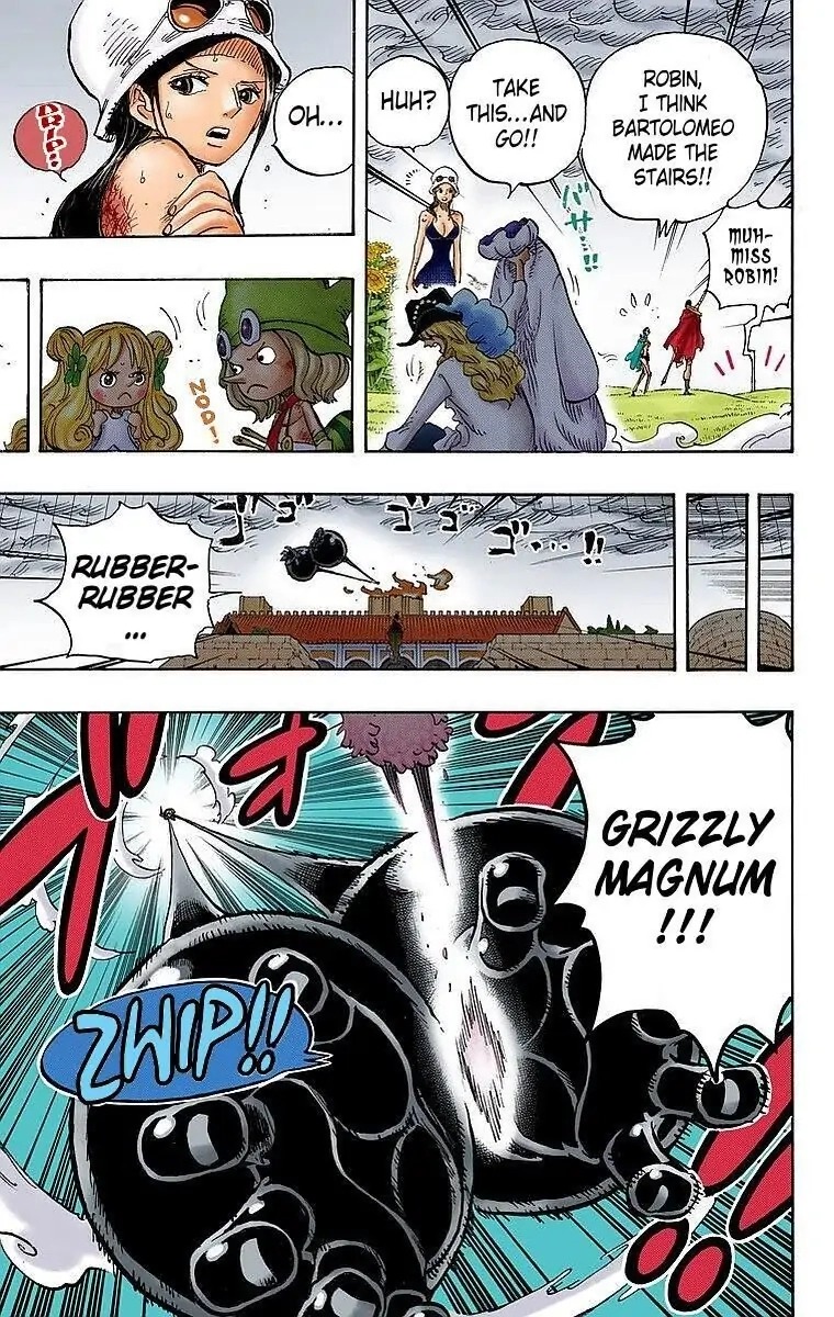 One Piece (Official Colored) Chapter 783 page 15 - 