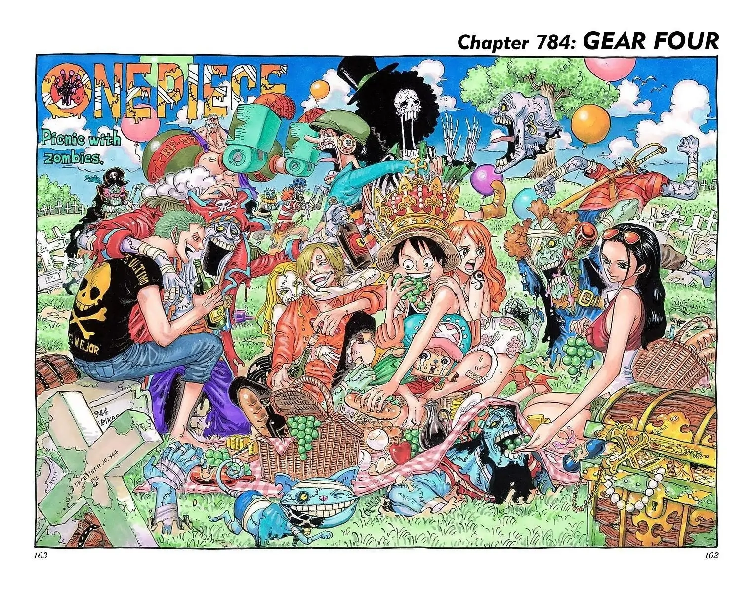 One Piece (Official Colored) Chapter 784 page 1 - 