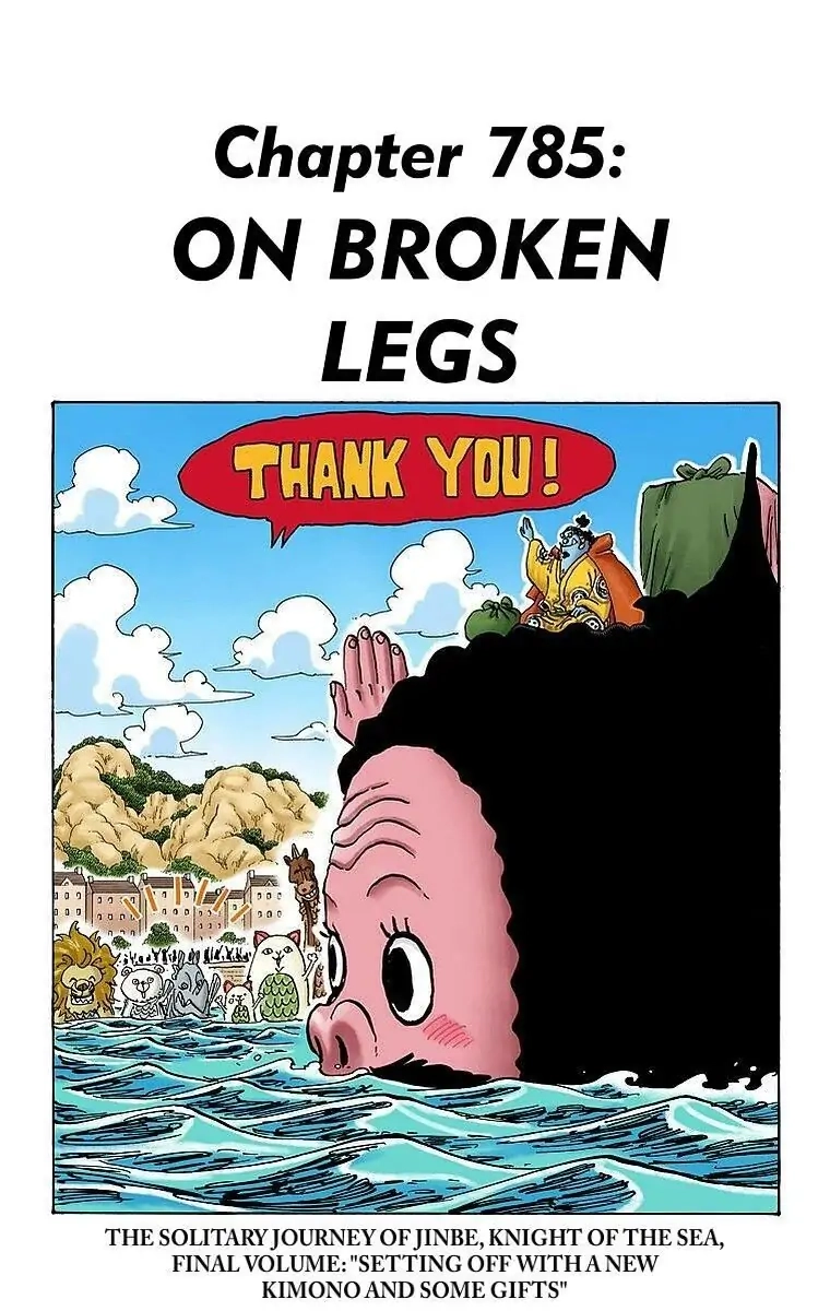 One Piece (Official Colored) Chapter 785 page 1 - 