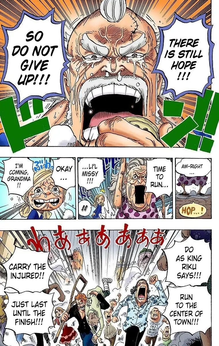 One Piece (Official Colored) Chapter 785 page 15 - 