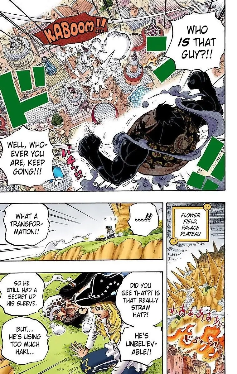 One Piece (Official Colored) Chapter 785 page 3 - 