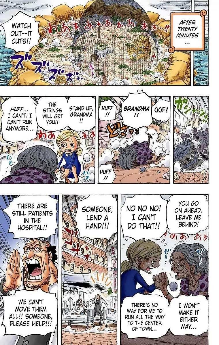 One Piece (Official Colored) Chapter 785 page 9 - 