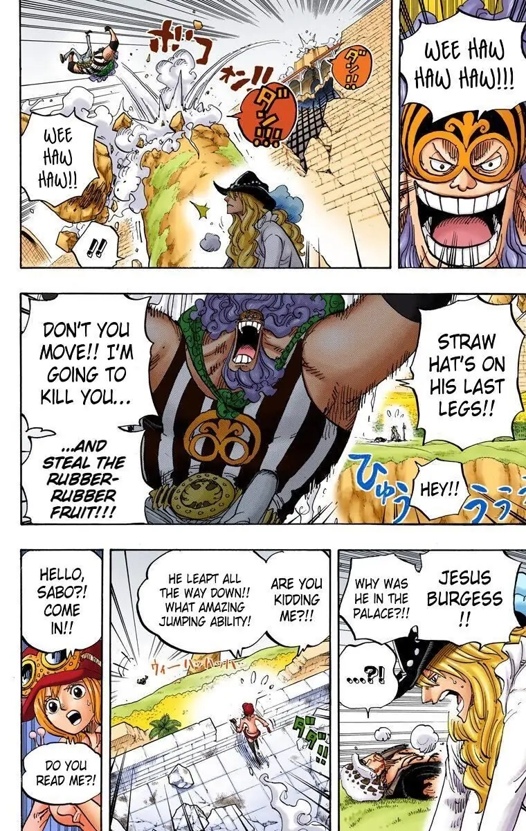 One Piece (Official Colored) Chapter 786 page 14 - 