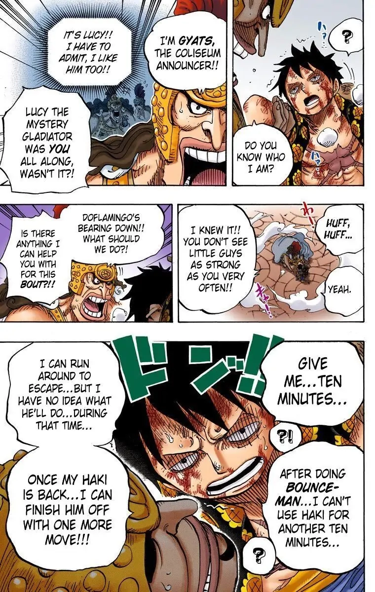 One Piece (Official Colored) Chapter 786 page 18 - 