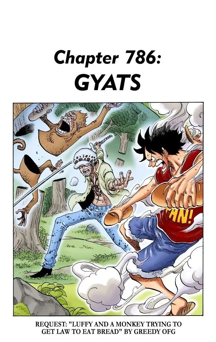 One Piece (Official Colored) Chapter 786 page 7 - 