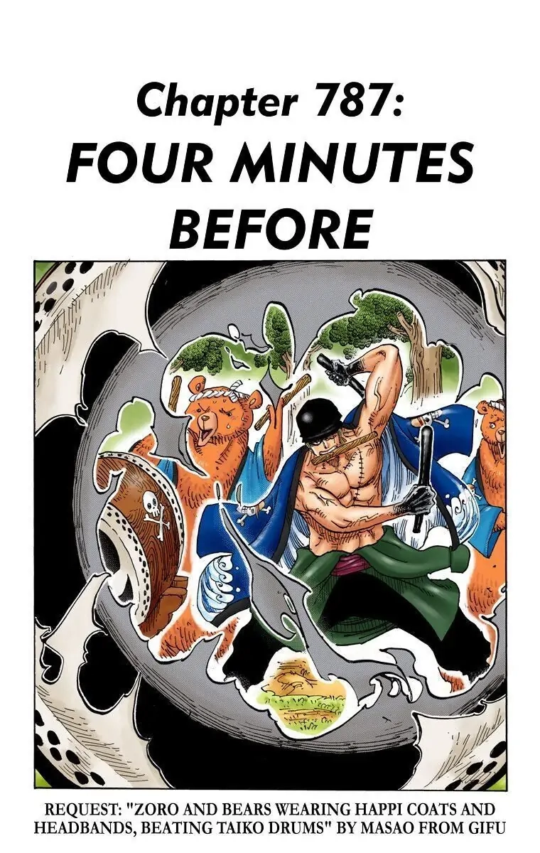 One Piece (Official Colored) Chapter 787 page 1 - 