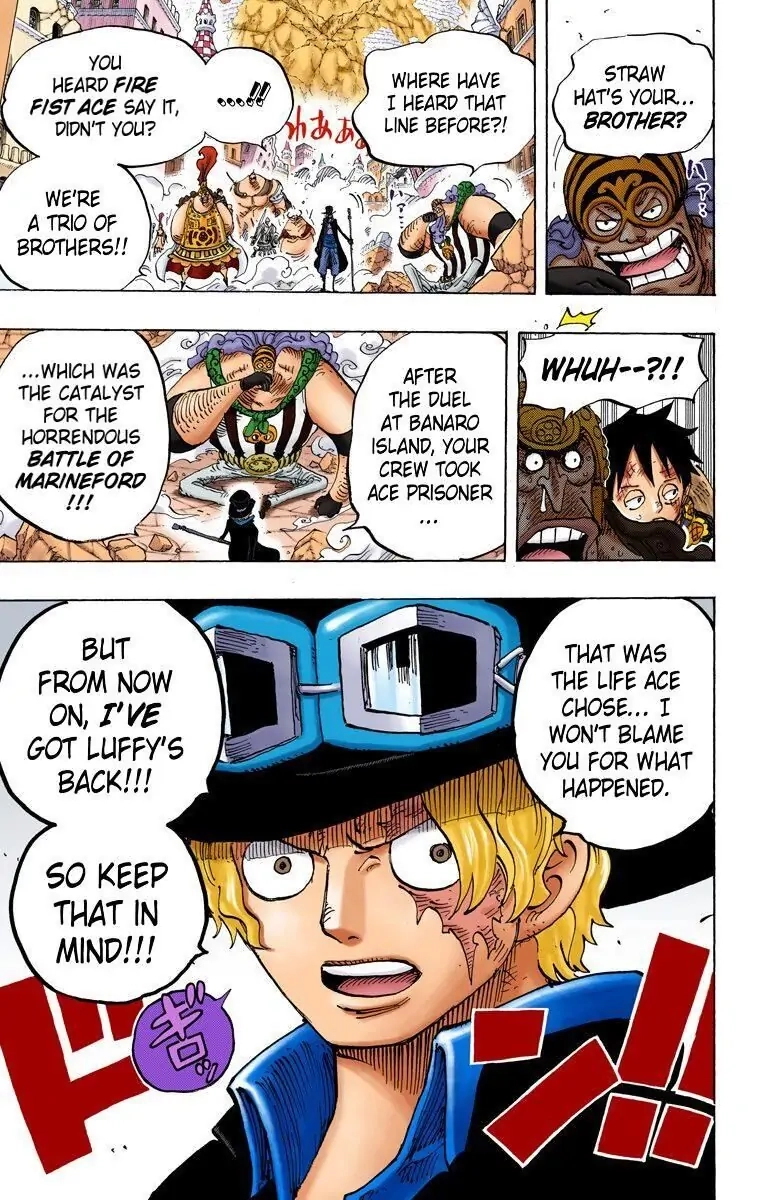 One Piece (Official Colored) Chapter 787 page 3 - 