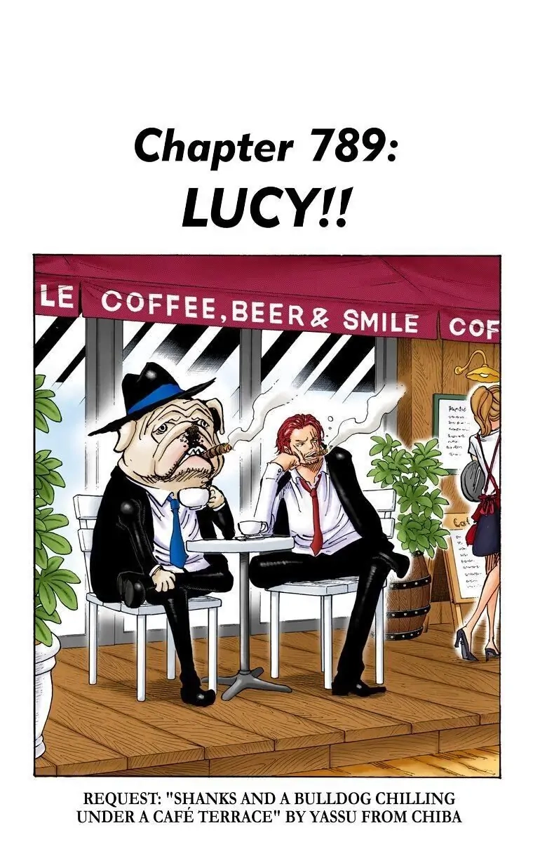 One Piece (Official Colored) Chapter 789 page 1 - 