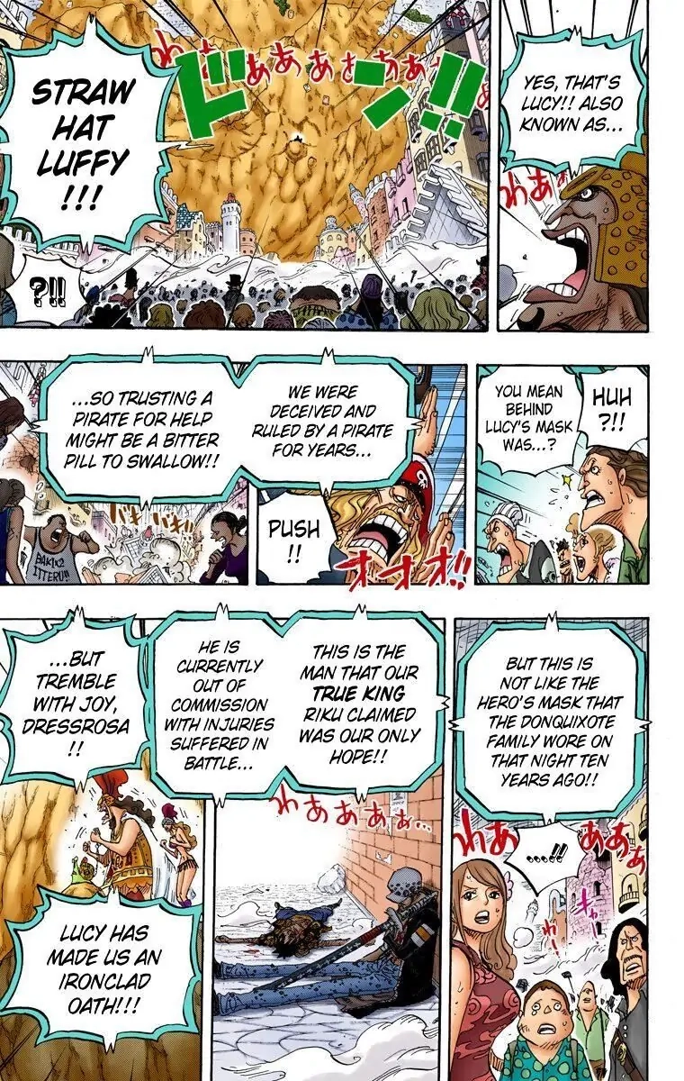 One Piece (Official Colored) Chapter 789 page 11 - 