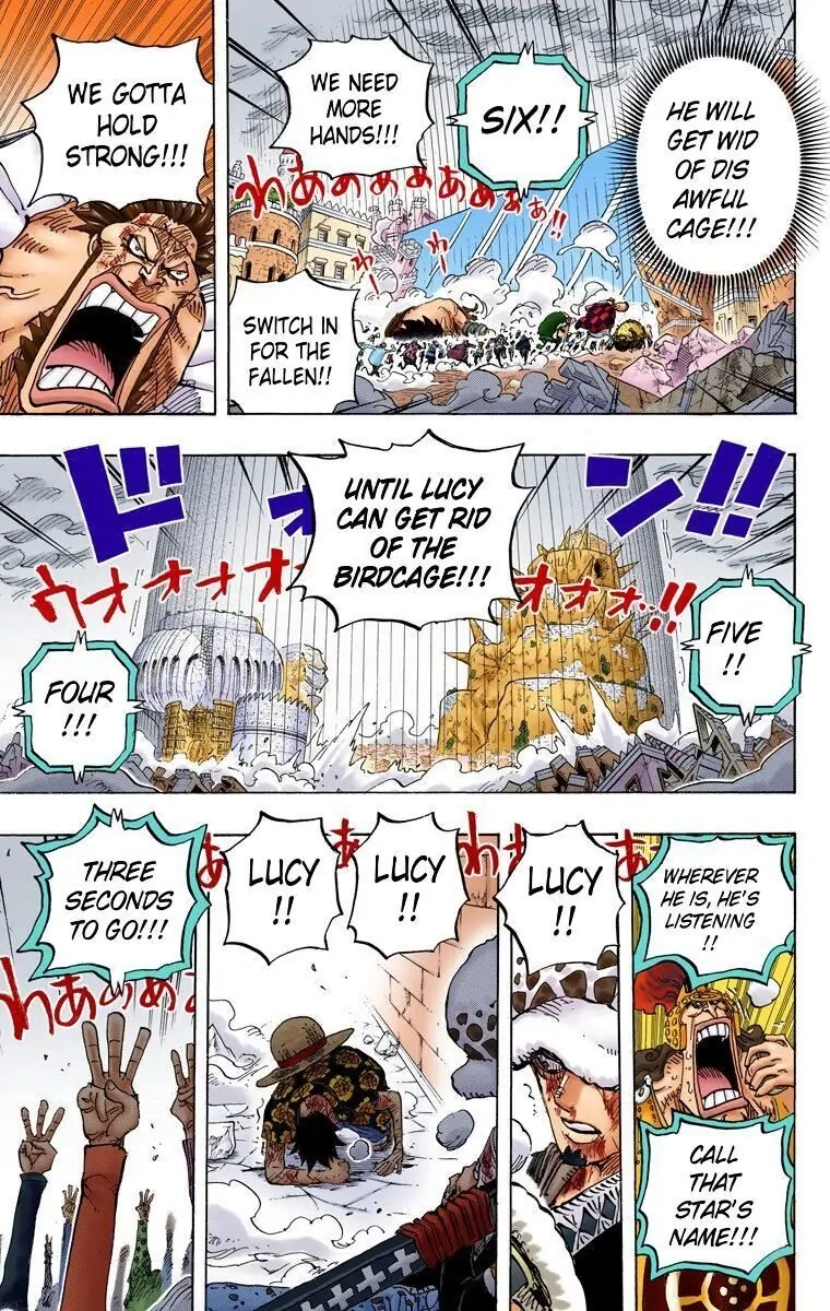 One Piece (Official Colored) Chapter 789 page 15 - 